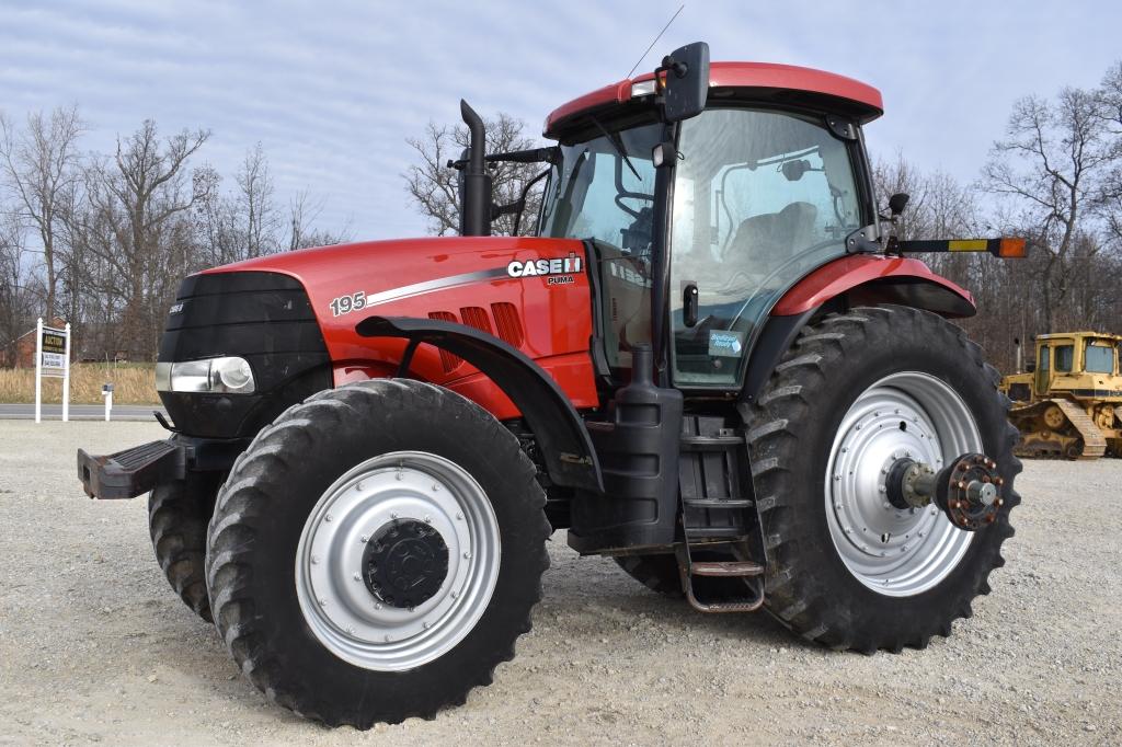 2007 CASE IH PUMA 195, 3,301 hrs, 18spd  powershift, PTO, 3 point, auto ste