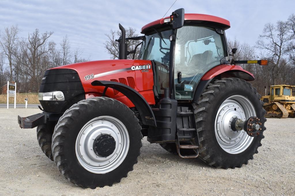 2007 CASE IH PUMA 195, 3,301 hrs, 18spd  powershift, PTO, 3 point, auto ste