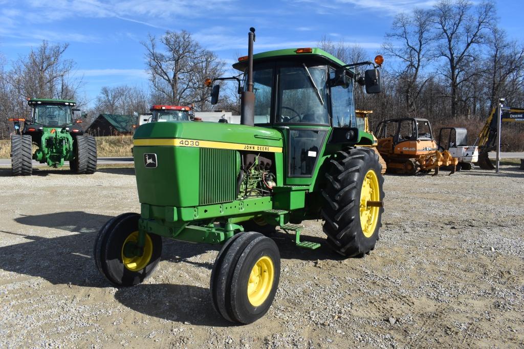 1976 John Deere 4030, 3,877 orig. hrs. 540  PTO, 3 point quick hitch, 2 hyd