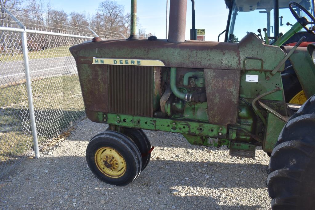 1961 JD 3010, approx 6,628 hrs, second tach  installed, gas engine, narrow