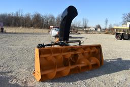 ARPS 80 snow blower, 3 point, 1000 PTO, dual  augers,