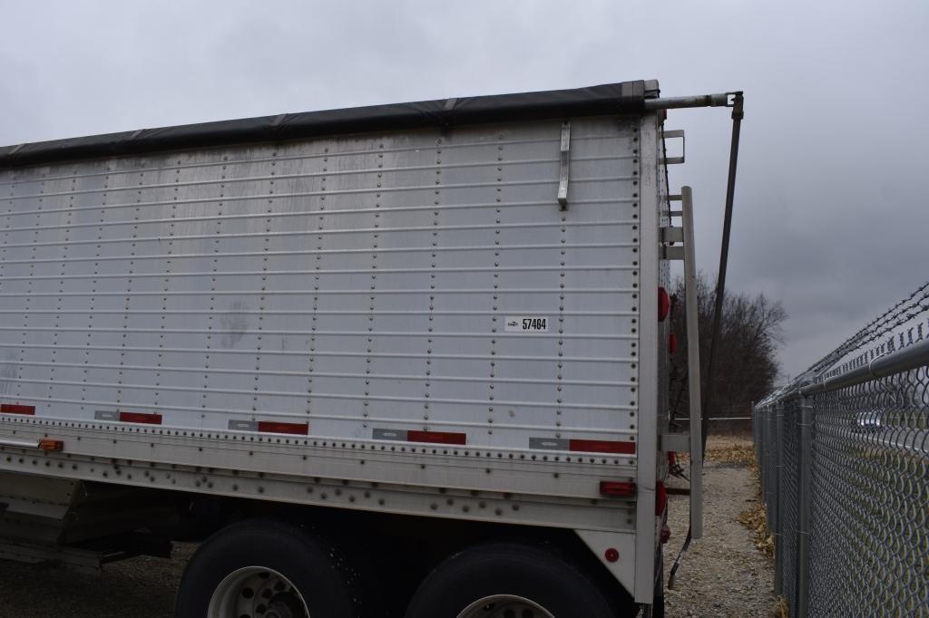 1992 Wilson 41ft, hopper trailer, approx 73in  sidewalls, approx. 98in wide