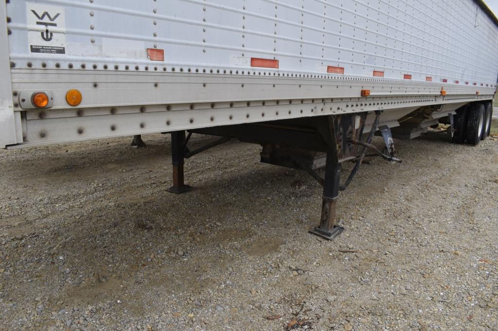 1992 Wilson 41ft, hopper trailer, approx 73in  sidewalls, approx. 98in wide