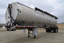 1994 Warren feed trailer, 8 bin, tandem axle,