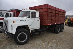 1975 International Loadstar 1800, 49,223  miles, manual transmission, 16ft