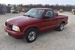 1998 GMC Sonoma, 124,798 miles, reg. cab,  long bed, automatic transmission