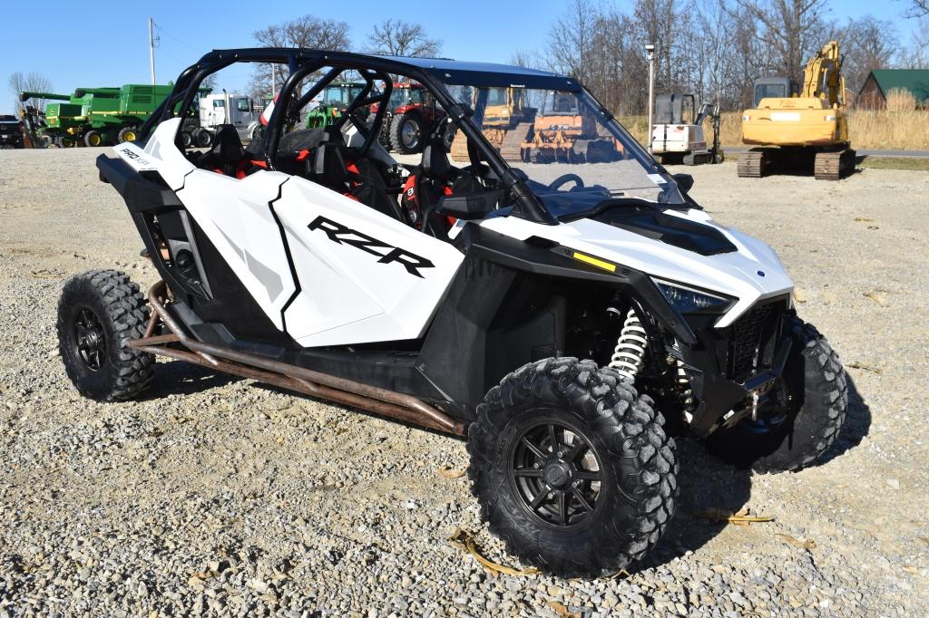 2022 Polaris Pro XP4 Razor,1,378 miles, Pro  Armor harnesses, L&W fab tree