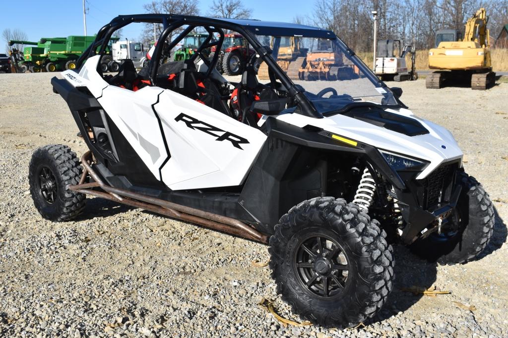 2022 Polaris Pro XP4 Razor,1,378 miles, Pro  Armor harnesses, L&W fab tree