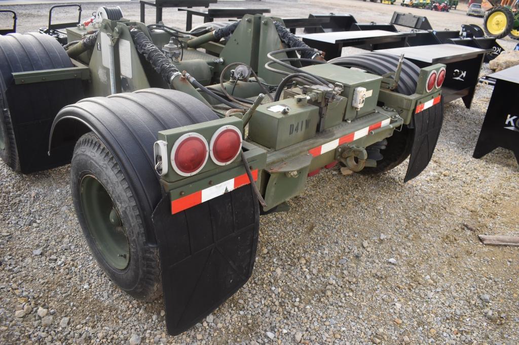 2008 Saginaw 24VDC ISU ROAD WHEEL SET,  Capable of carrying 15,000lb, SELLS