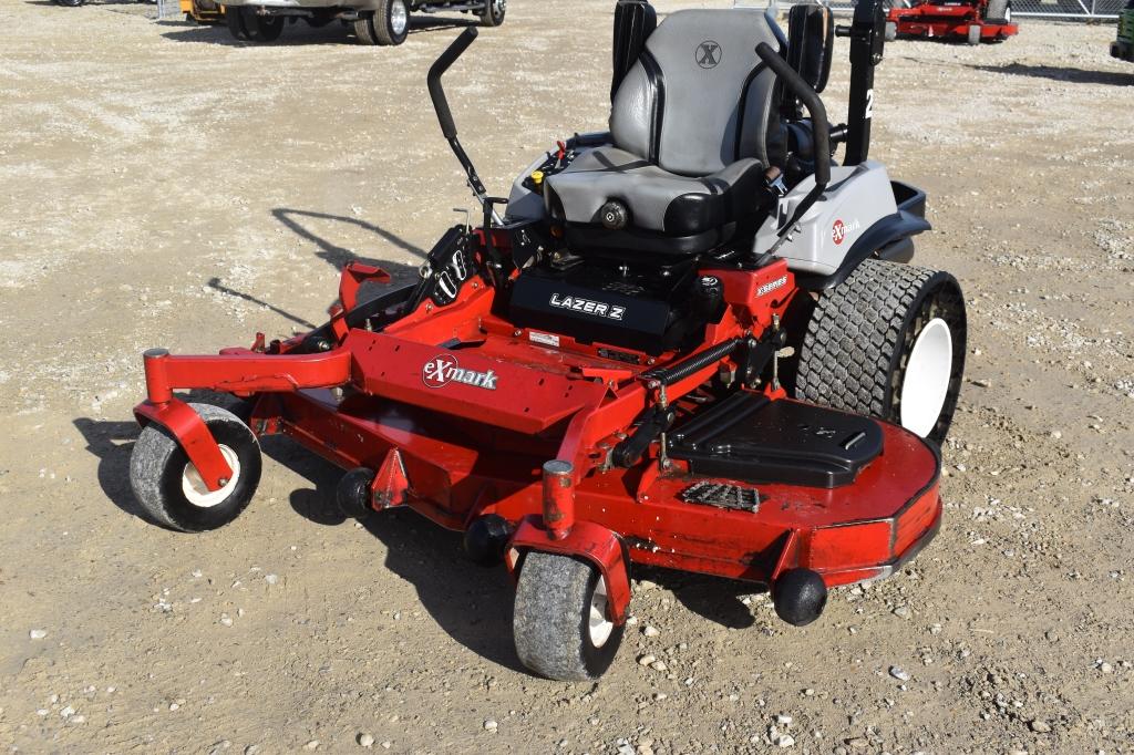 Exmark Lazer Z Zero Turn Mower, 72in deck, 31  hp, twheels, suspension seat