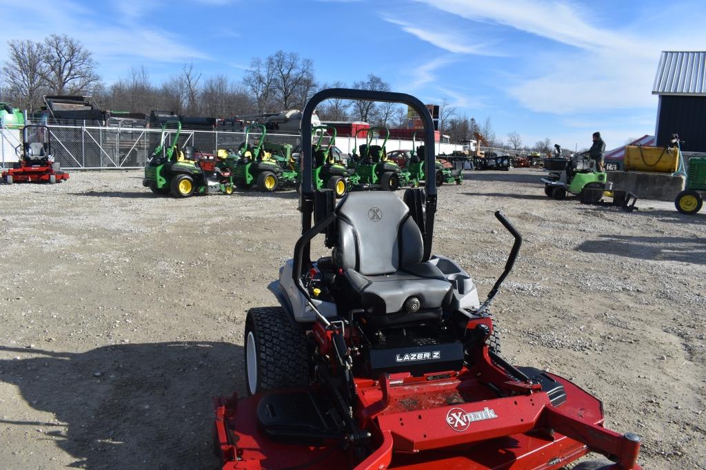 Exmark Lazer Z Zero Turn Mower, 72in deck, 31  hp, twheels, suspension seat