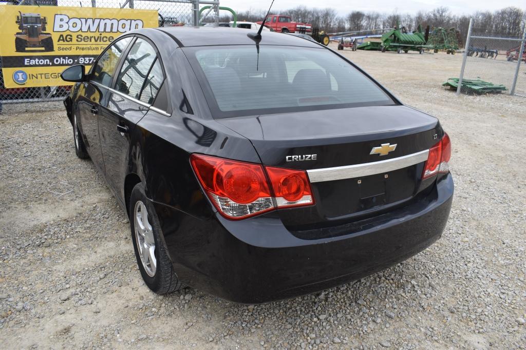 2014 Chevrolet Cruze LT, 133,068 miles, check  engine light on, 4 door, HAS