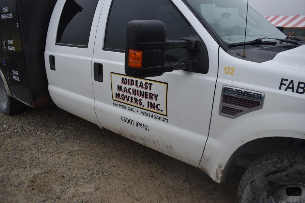 2008 Ford F350 XL, 160,163 miles, powerstroke  diesel, mechanics bed (gener