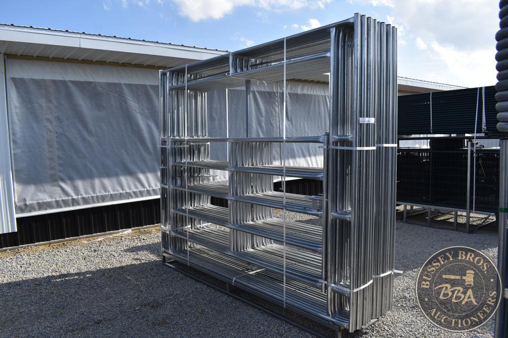 POWDER COATED CORRAL PANELS WITH GATE 27052