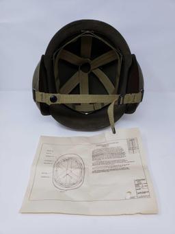 WW II Air Crewman M3 Flack Helmet