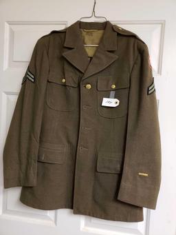 WW II Army Service Corp Tunic June 4 1943