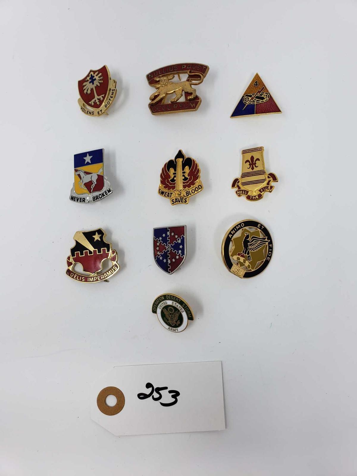 Military Pins