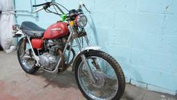 1972 HONDA SL350 Motorcycle