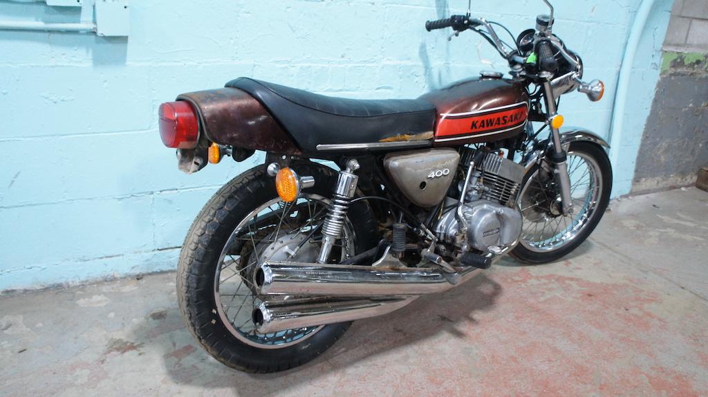 1974 Kawasaki S3 Motorcycle