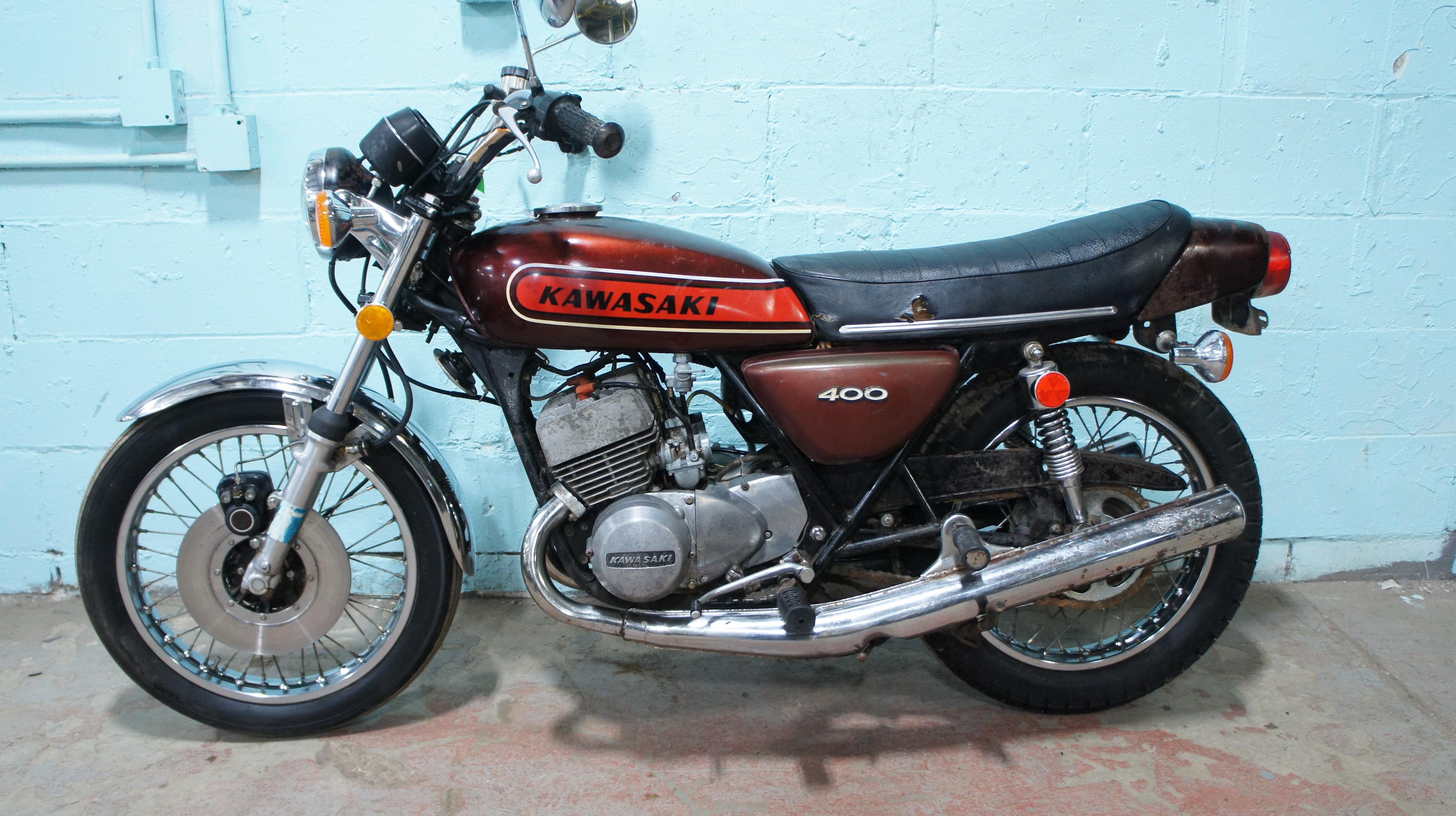 1974 Kawasaki S3 Motorcycle