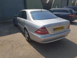 2005/55 REG MERCEDES S320 SE CDI AUTOMATIC SILVER DIESEL 4 DOOR SALOON *NO VAT*