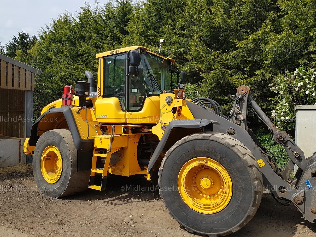 2012 VOLVO L150G YELLOW DIESEL LOADING SHOVEL, STARTS, DRIVES AND TIPS AS IT SHOULD *PLUS VAT*