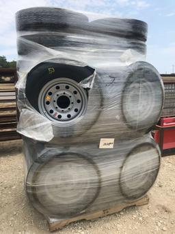 New 235/85R 16 -- trailer tires on 8 lug wheels --14 ply all steel sold by each take any #
