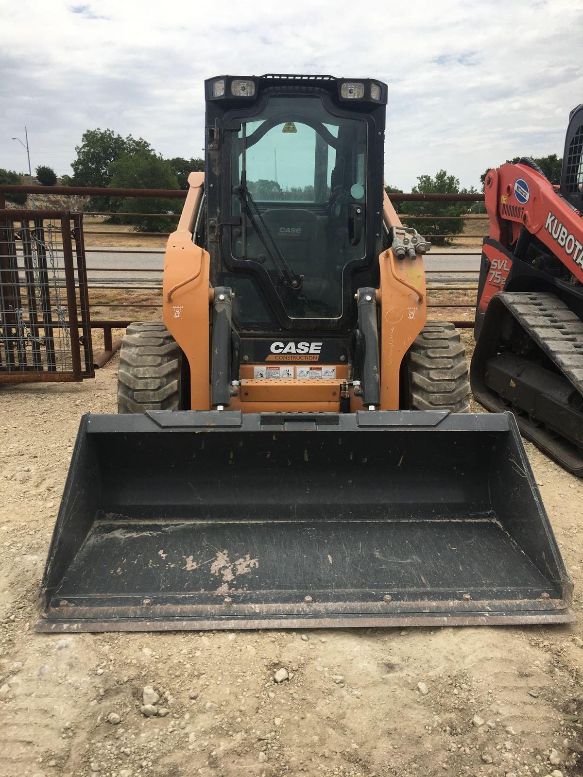 Case SV280 -- cab/air 397 hours--- 2017 YEAR Nice late model skid steer JAFSV280TGM422553