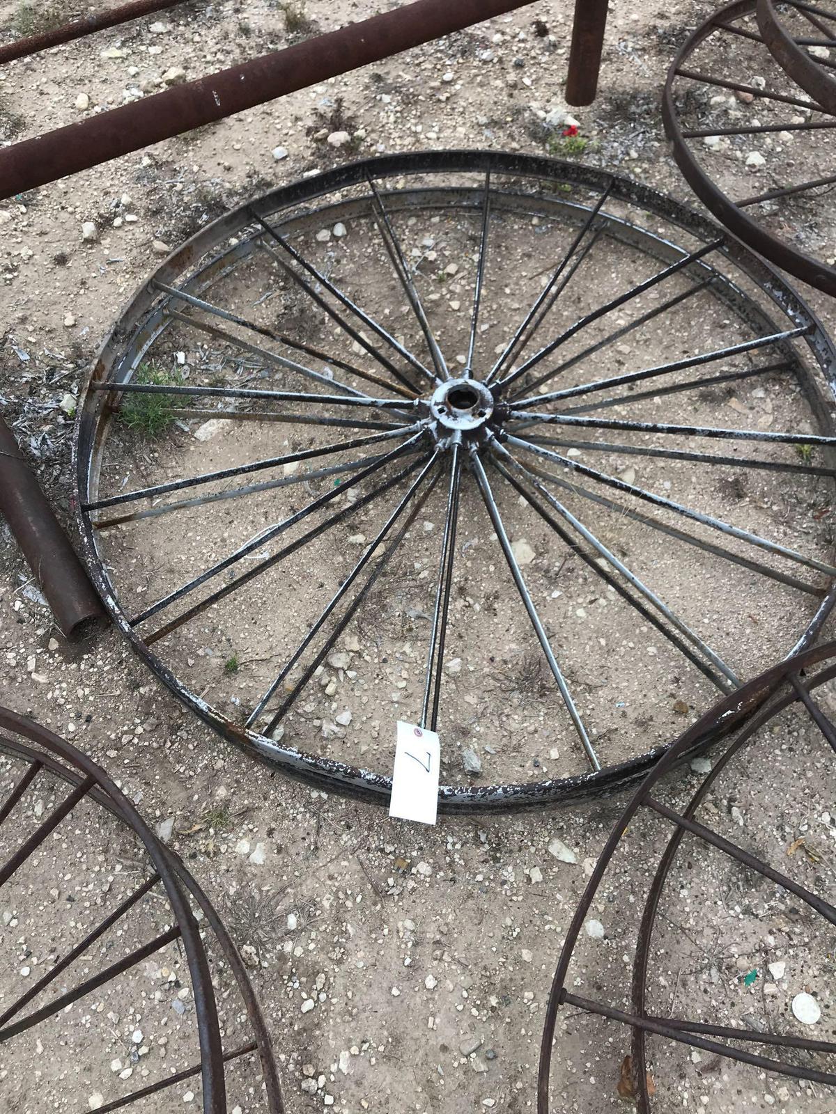 Wagon wheels Approximately 4' Sell times the money, take all