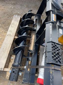 Unused Belltec Skid Steer Auger with 9" Bit