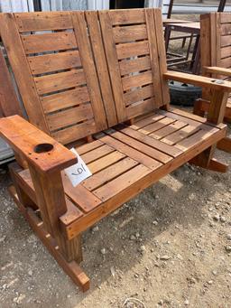 Double Wood Rocker