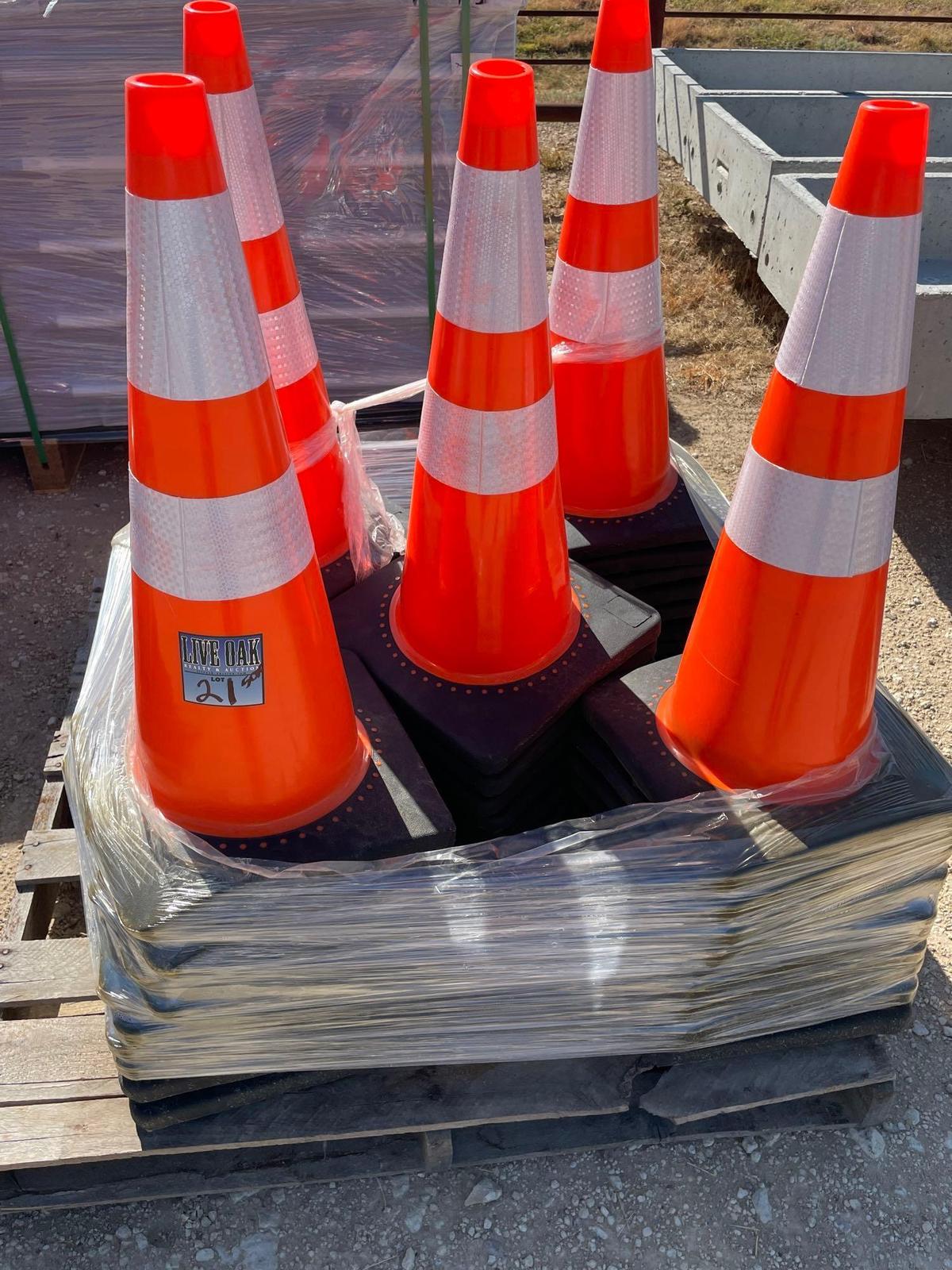 50 Safety Cones 50 TIMES THE MONEY MUST TAKE ALL