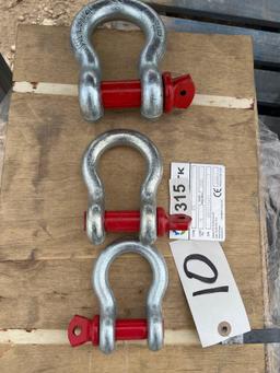 New In the Box Assorted Size Clevis Hooks