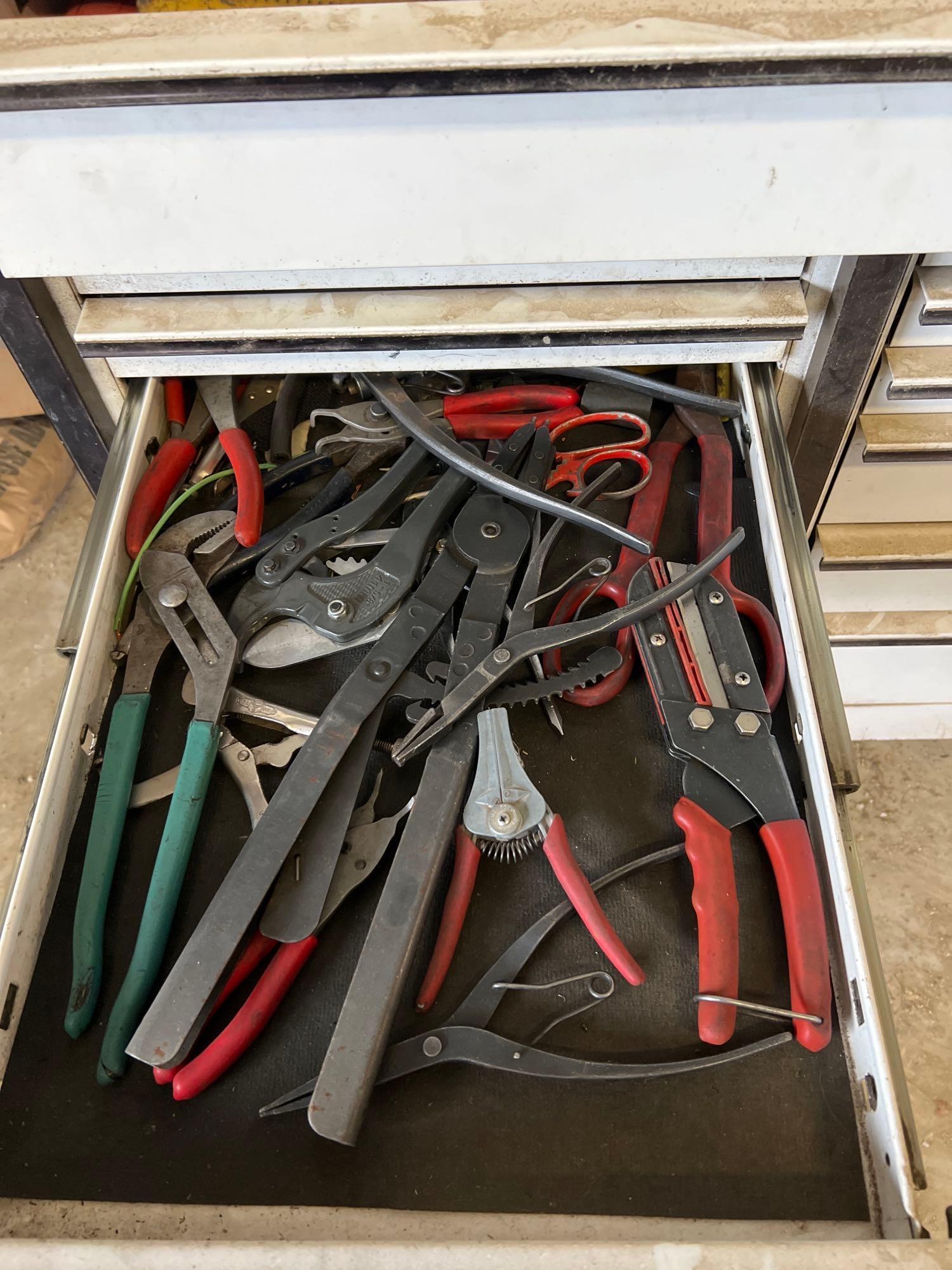 Snap On Tool Box with Tools