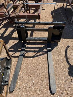 Unused AGT Pallet Forks for Skid Steer