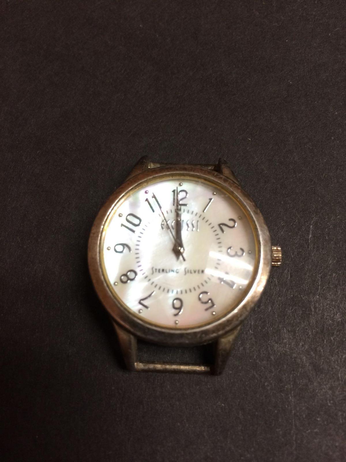 Eclissi Quartz watch with sterling silver case Needs battery