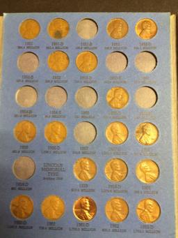 Lot of 29 Lincoln Memorial pennies 1941 through 1975