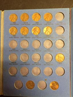 Lot of 29 Lincoln Memorial pennies 1941 through 1975