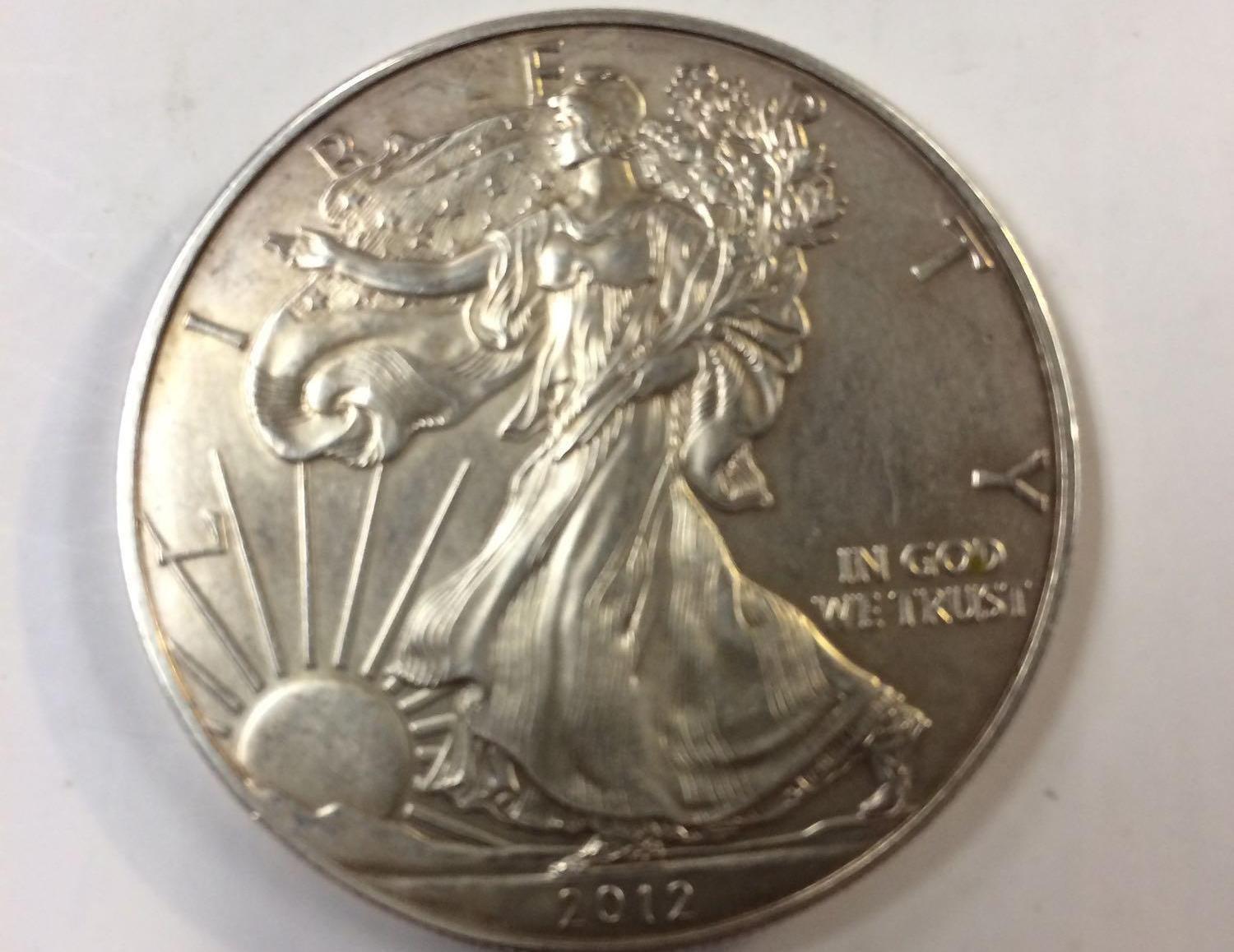 2012 silver eagle