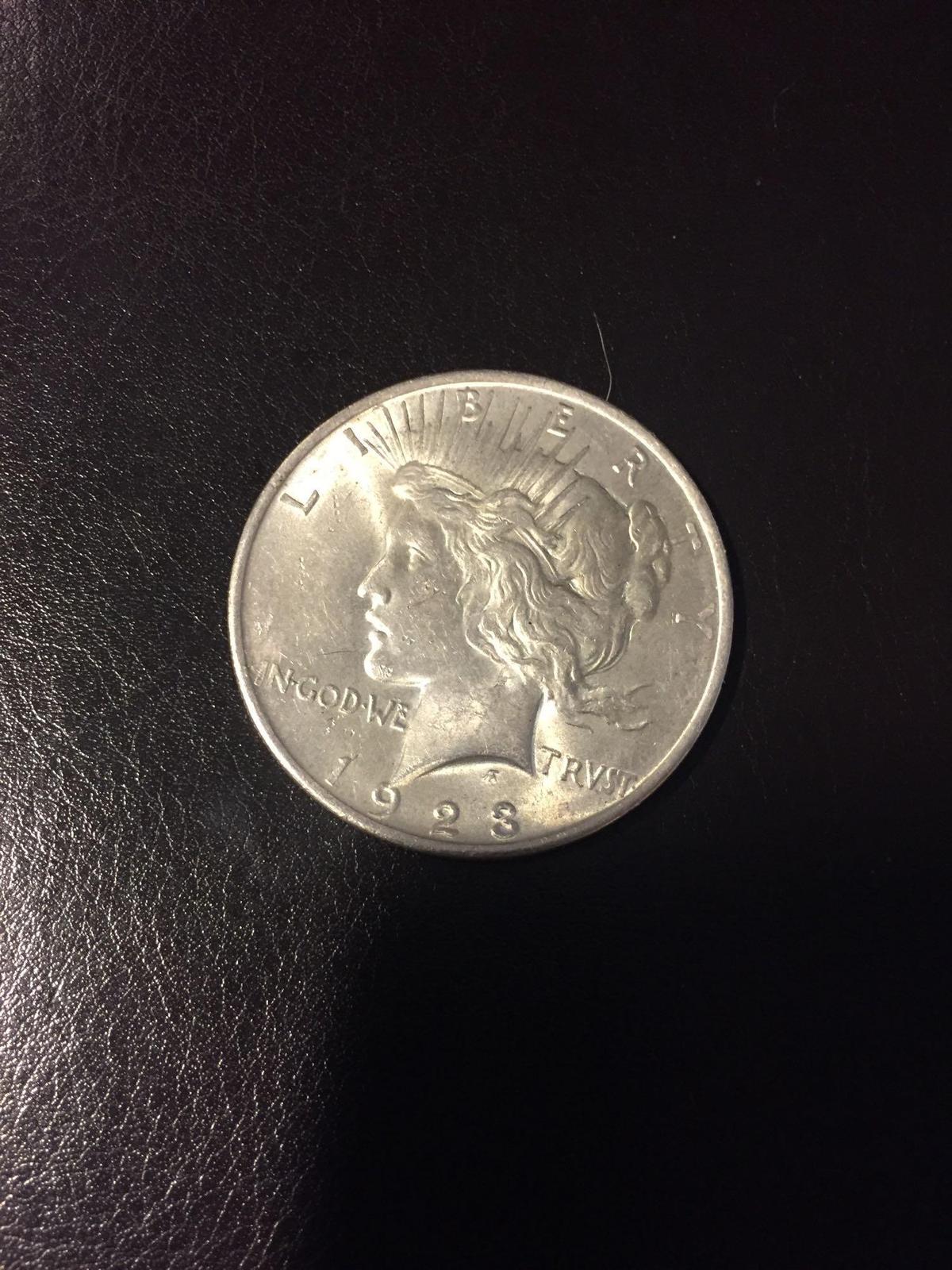 1923 Peace Dollar