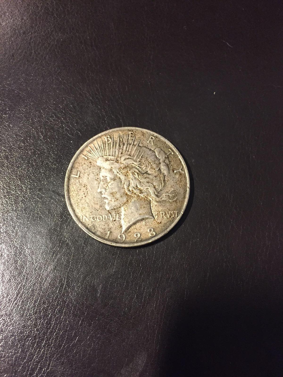 1923 Peace Dollar