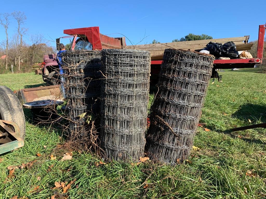 3 Rolls Woven Wire Fencing