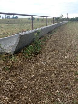 12-20’ concrete fence line J-Bunks(excellent condition)