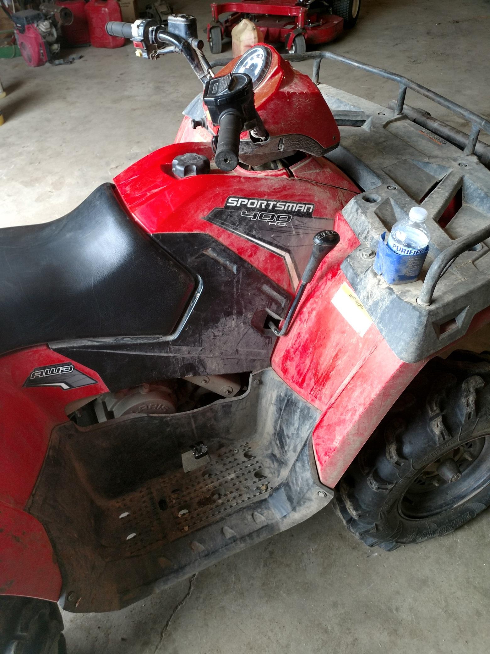 2011 Polaris Sportsman 400cc HD 4-wheeler