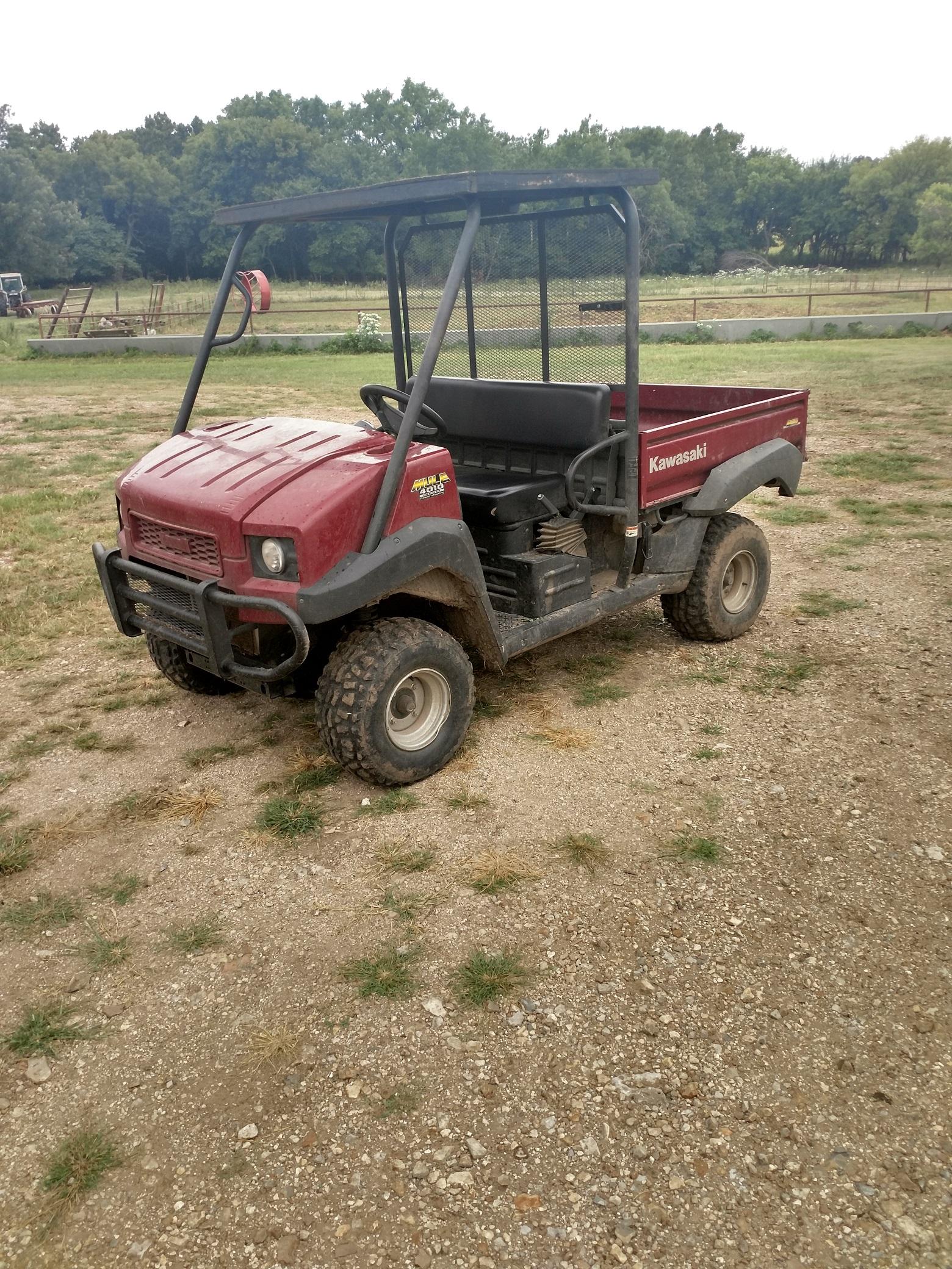 2013 Kawasaki Mule 4010, diesel