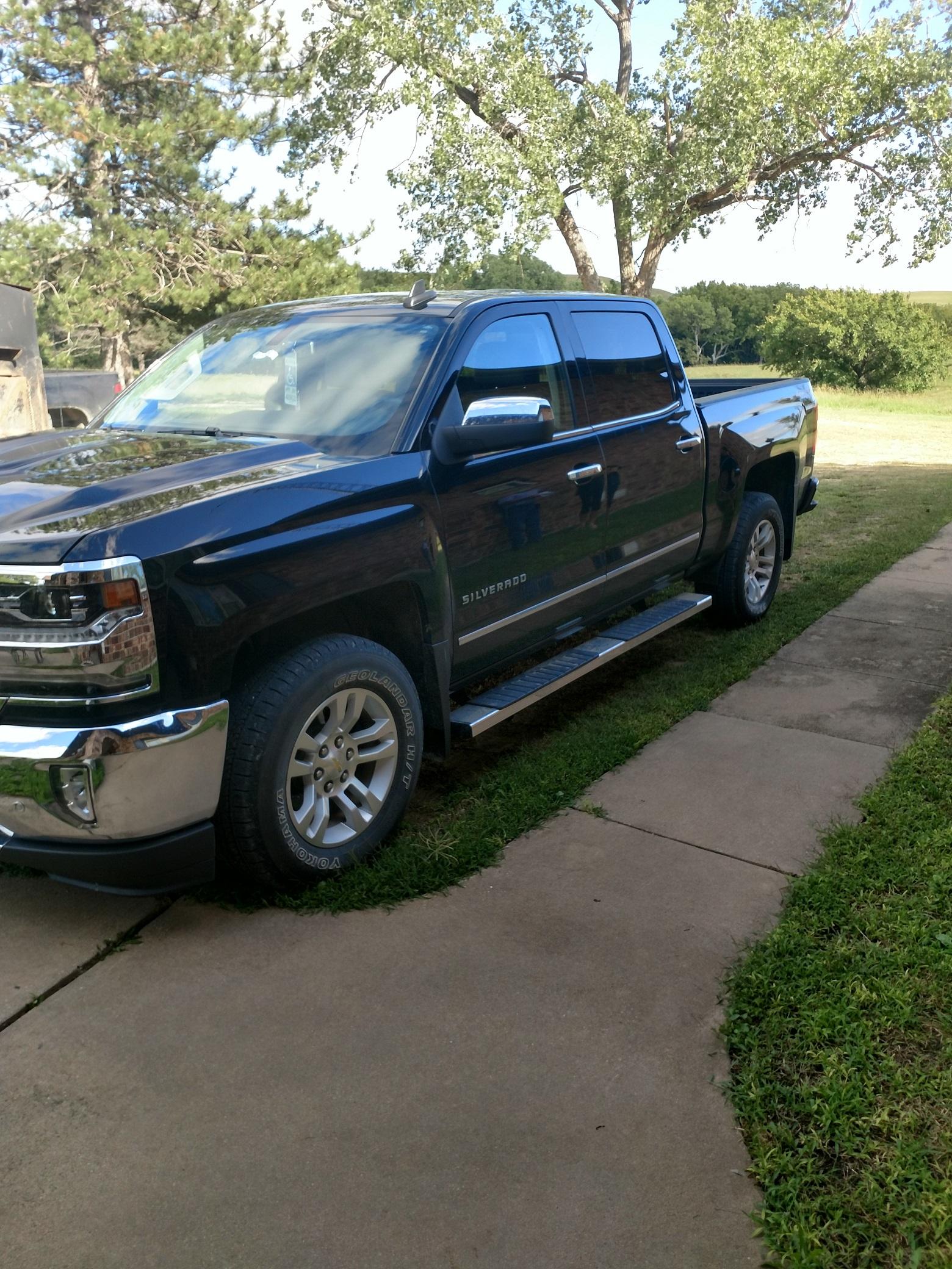 2017 Chevy Silverado 1500 LTZ, 4x4, crew cab