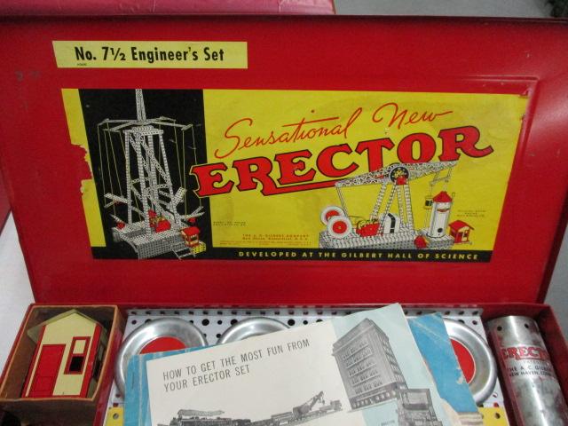 NO. 7-1/2 Engineers Set Erector set