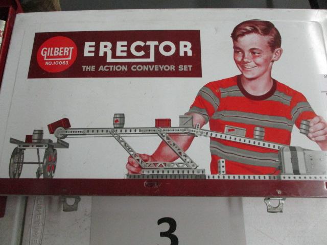 No 10063 Action Conveyor Erector set (c. 1958)