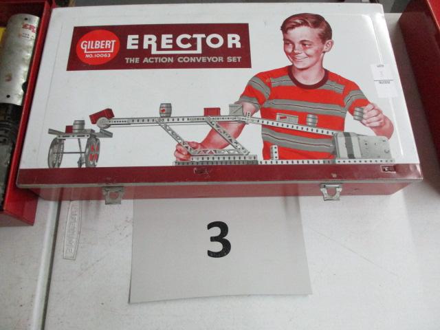 No 10063 Action Conveyor Erector set (c. 1958)