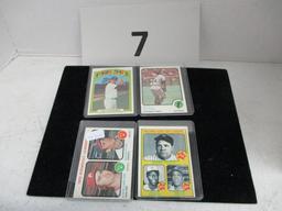 lot of 4 baseball cards